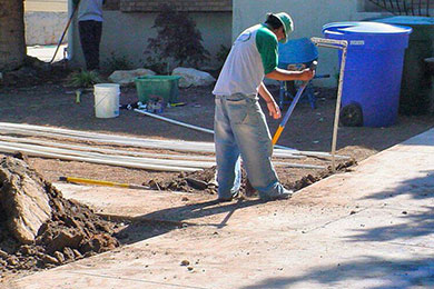 Landscaping in Sifnos